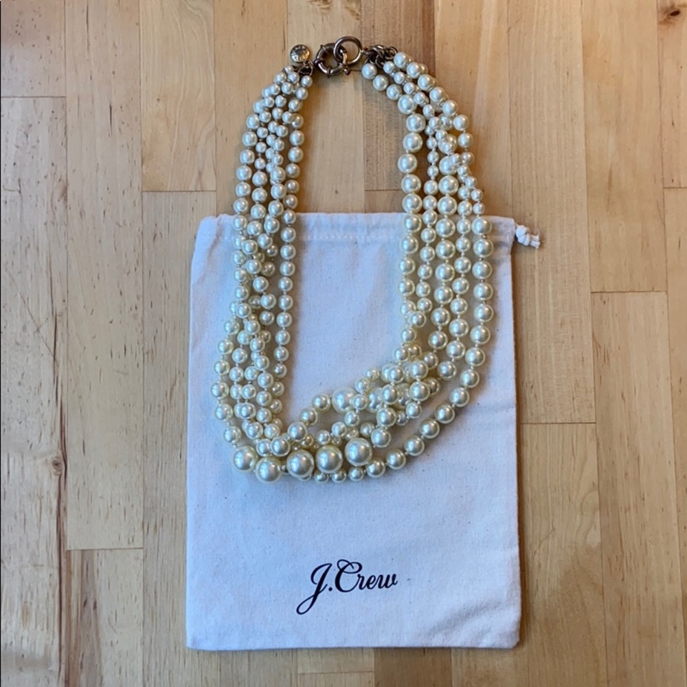 J.Crew Pearl Bead Necklace